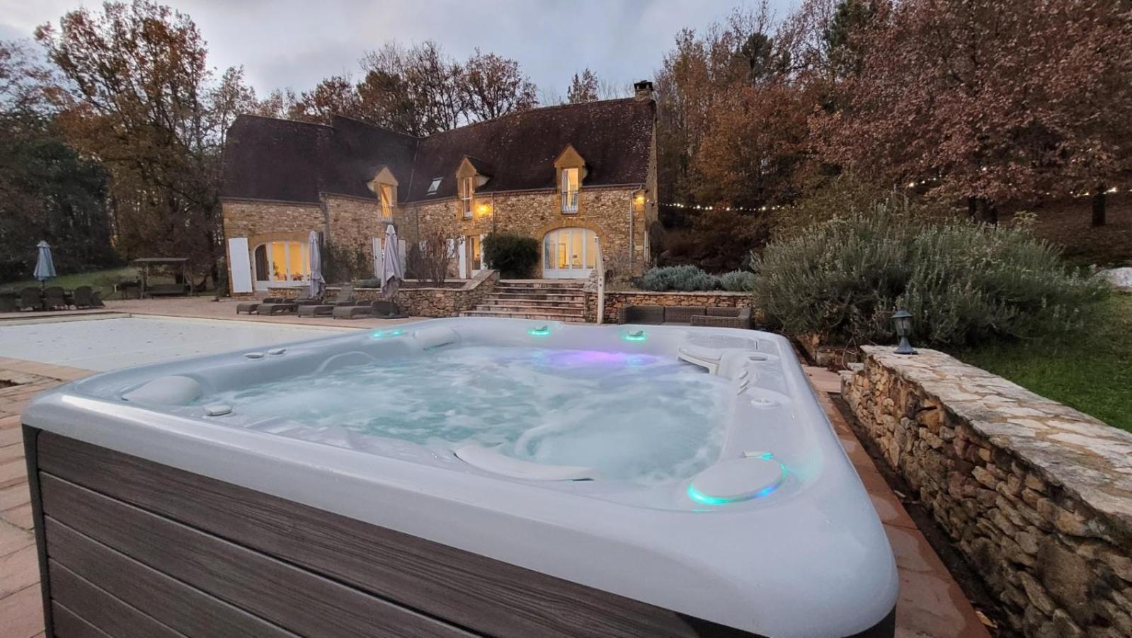 Luxury Chateau W. Pool & Hot Tub In Dordogne Beynac-et-Cazenac Ngoại thất bức ảnh